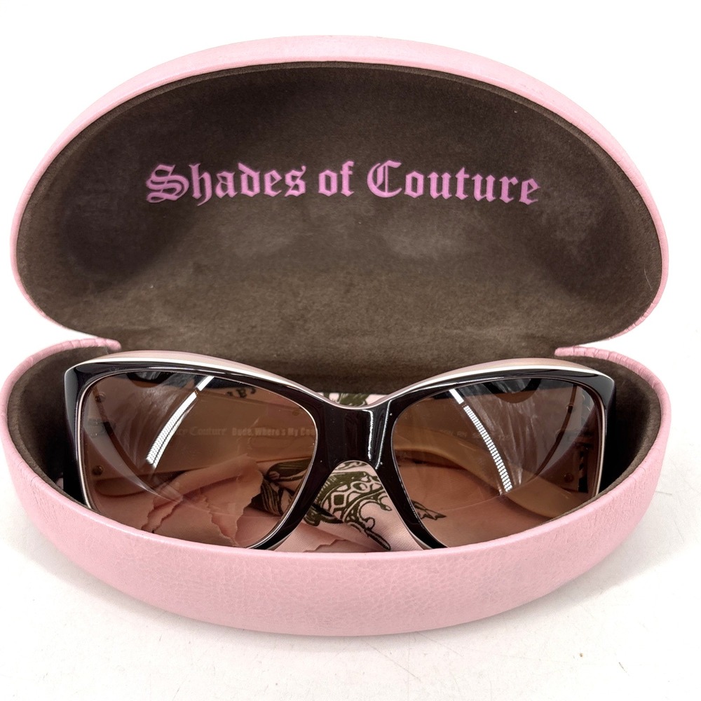 Y2K Juicy Couture Brown Sunglasses HONEY/S TW2 Y6 58□15 125
